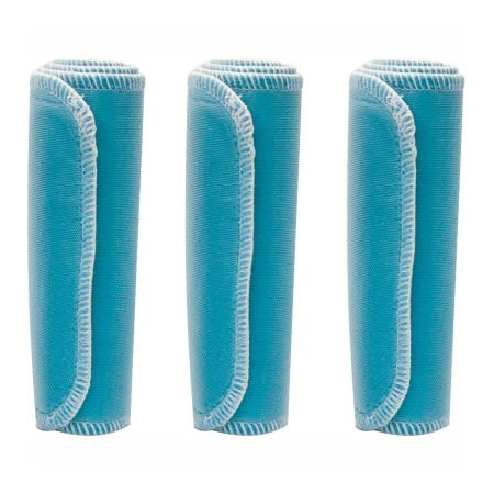 Fabrication Enterprises Nylatex Wraps, 6" x 18", Blue, Package of 3 00-1214